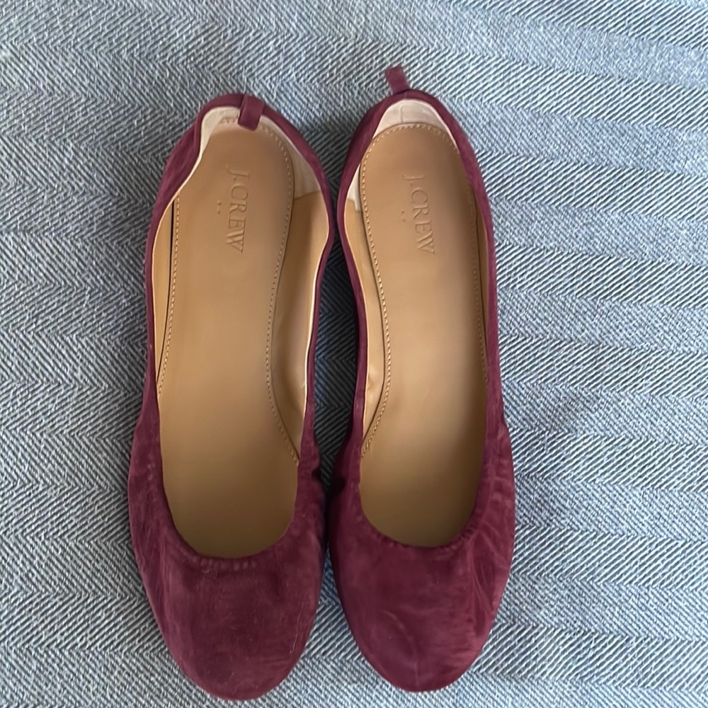 Jcrew Factory Suede ballet flat size 8.5